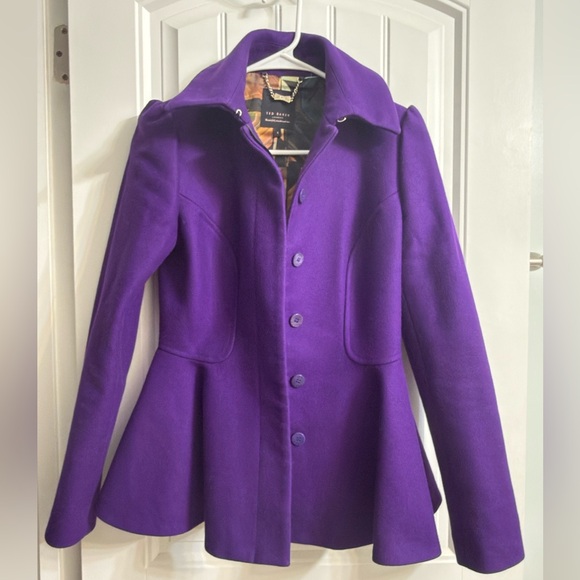 Ted Baker Jackets & Blazers - Ted Baker Vibrant Purple Women's Blazer